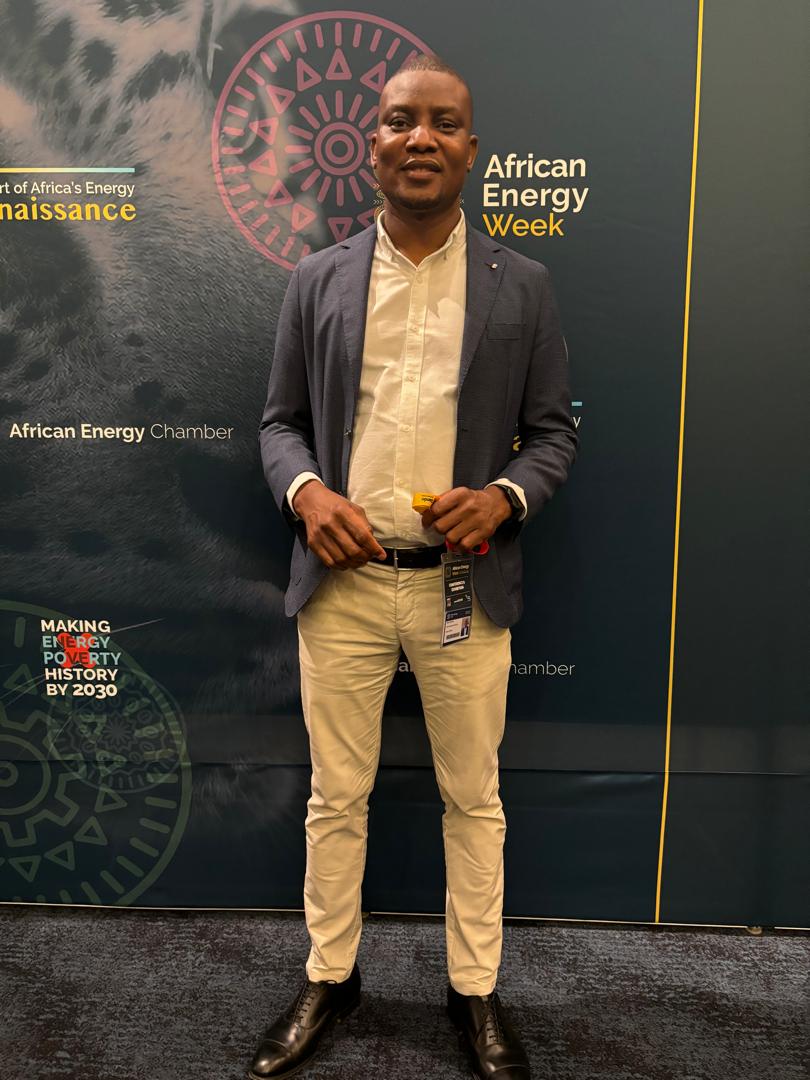 Elliot Moshoke at African Energy Week in Cape Town