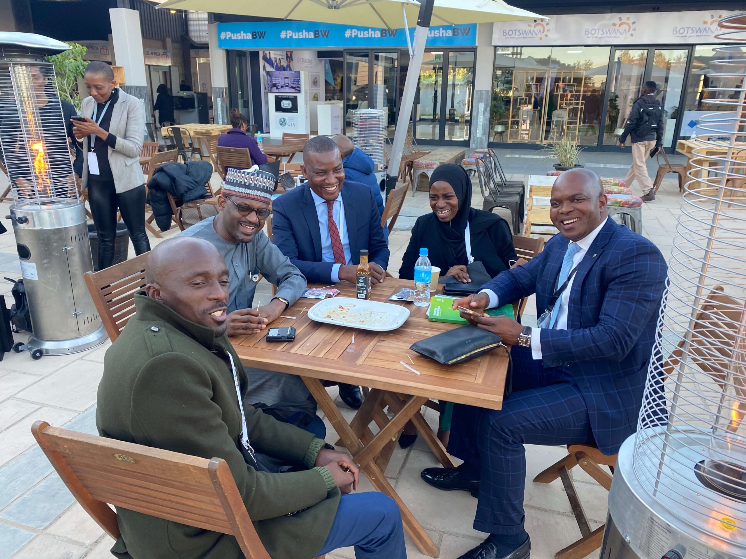 Elliot Moshoke at the US-Africa Summit